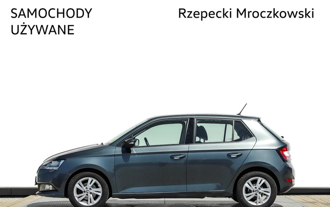 Skoda Fabia cena 55200 przebieg: 67998, rok produkcji 2021 z Krzanowice małe 154